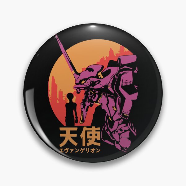 Item preview, Neon Genesis Evangelion Retro Tshirt designed and sold by Liana Wilkinson.