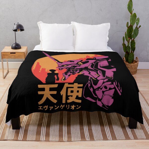 Item preview, Neon Genesis Evangelion Retro Tshirt designed and sold by Liana Wilkinson.
