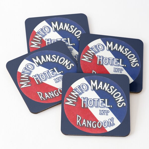 Item preview, 1925 Minto Mansions Hotel, Rangoon designed and sold by historicimage.