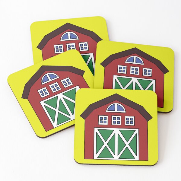 Item preview, Red Barn designed and sold by BeaSchoney.