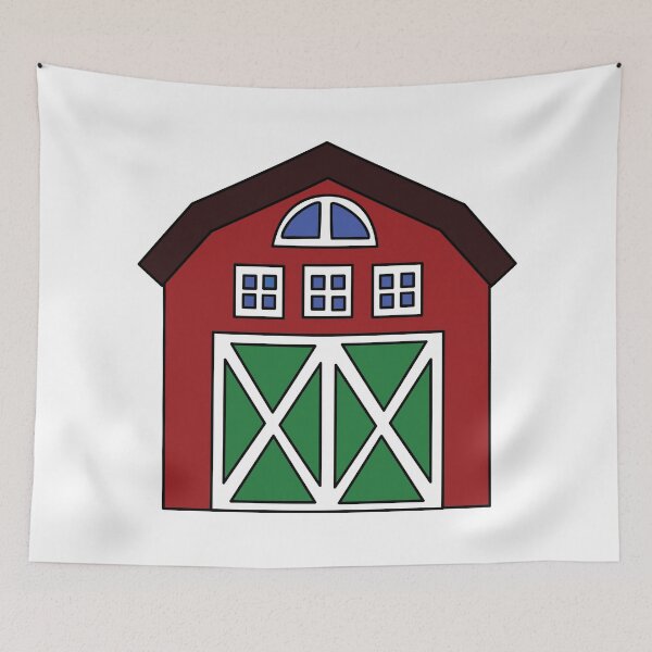 Item preview, Red Barn designed and sold by BeaSchoney.