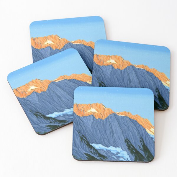 Item preview, North Cascades Alpenglow designed and sold by Bonnieokapi.