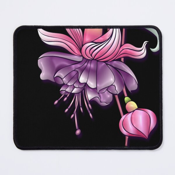 Item preview, Abstract Pink Purple Flower Graphic designed and sold by Paula Helit.