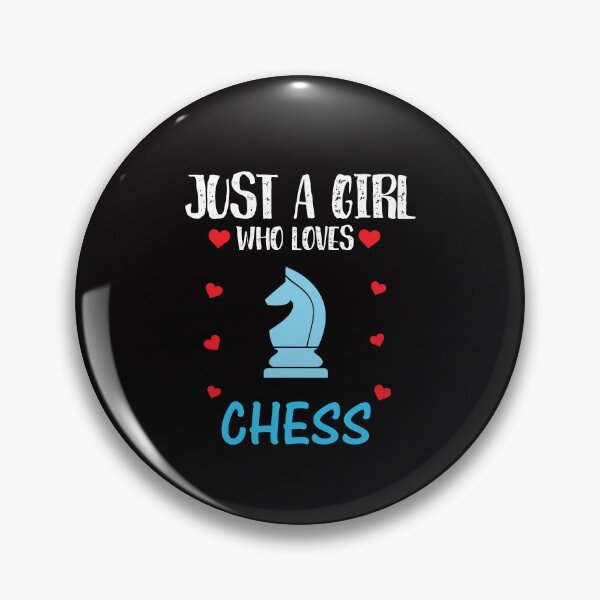 Item preview, Just a Girl Who Loves Chess Female Chess  designed and sold by Timcito.