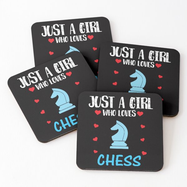 Item preview, Just a Girl Who Loves Chess Female Chess  designed and sold by Timcito.