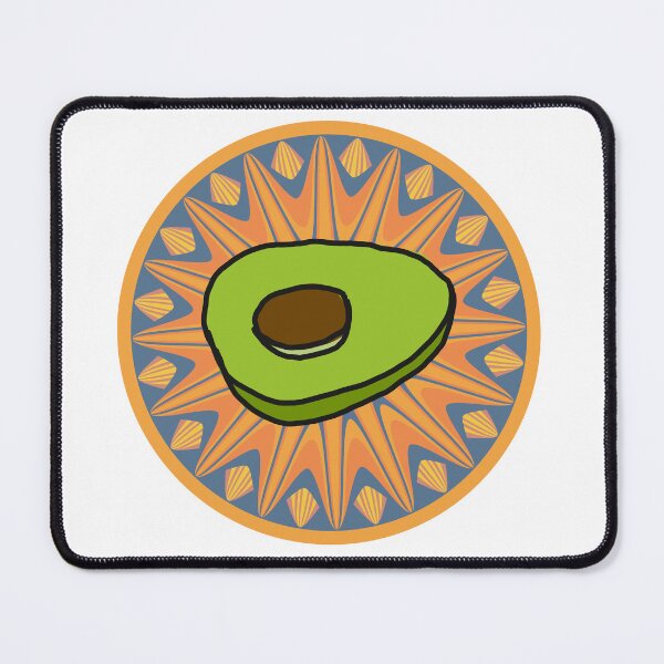 Item preview, Avocado Bliss | Mandala Art designed and sold by WildFuzz.