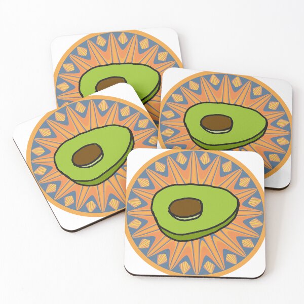 Item preview, Avocado Bliss | Mandala Art designed and sold by WildFuzz.