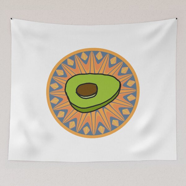 Item preview, Avocado Bliss | Mandala Art designed and sold by WildFuzz.