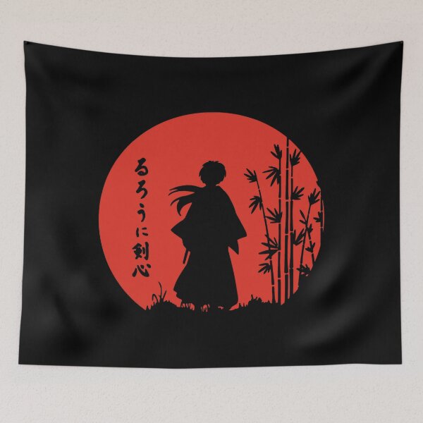 Item preview, Rurouni Kenshin Retro Vintage  -shirt designed and sold by Liana Wilkinson.