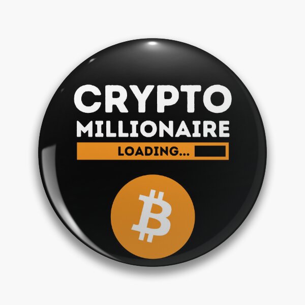 Item preview, Crypto Millionaire Loading Funny Bitcoin Crypto Investing designed and sold by Trankix.