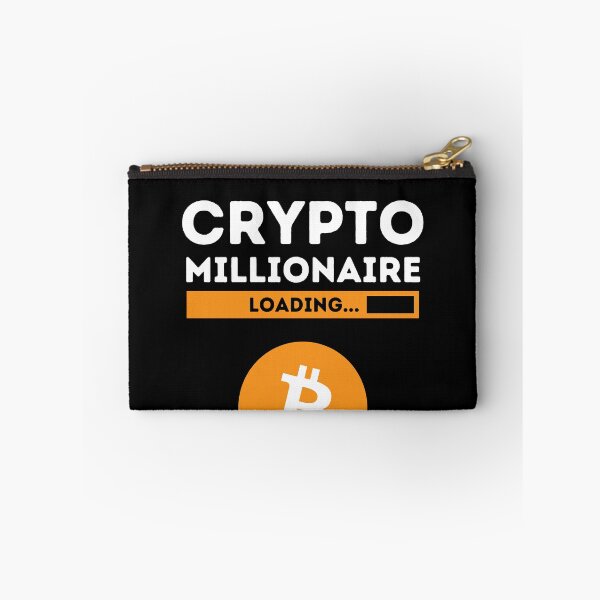 Item preview, Crypto Millionaire Loading Funny Bitcoin Crypto Investing designed and sold by Trankix.