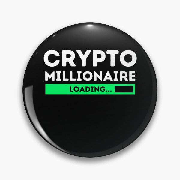 Item preview, Crypto Millionaire Loading Funny Bitcoin Crypto Investing designed and sold by Trankix.