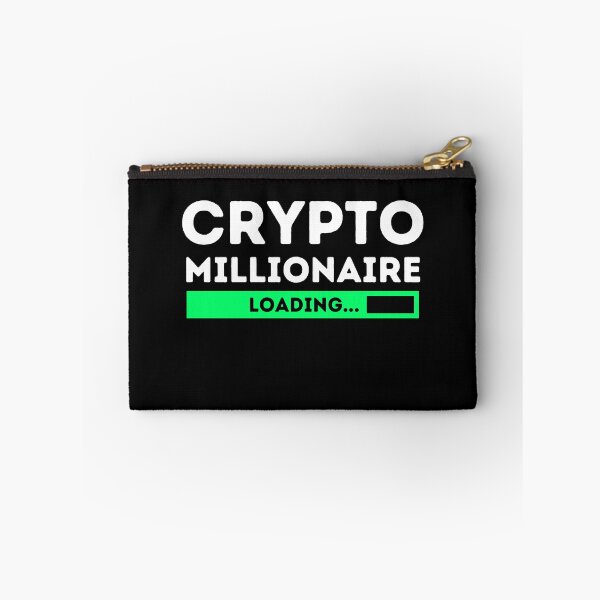 Item preview, Crypto Millionaire Loading Funny Bitcoin Crypto Investing designed and sold by Trankix.