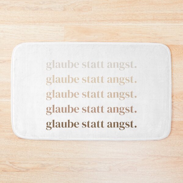 Artikelvorschau, glaube statt angst. entworfen und verkauft von creative-duo.