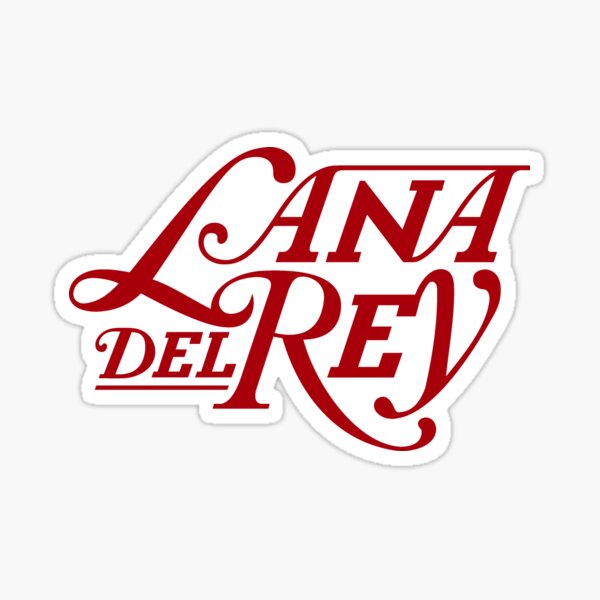 Lana Del Ray Sticker for Sale by 1-800-fineline