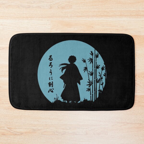 Item preview, Rurouni Kenshin Retro Vintage Blue -Tshirt designed and sold by Liana Wilkinson.