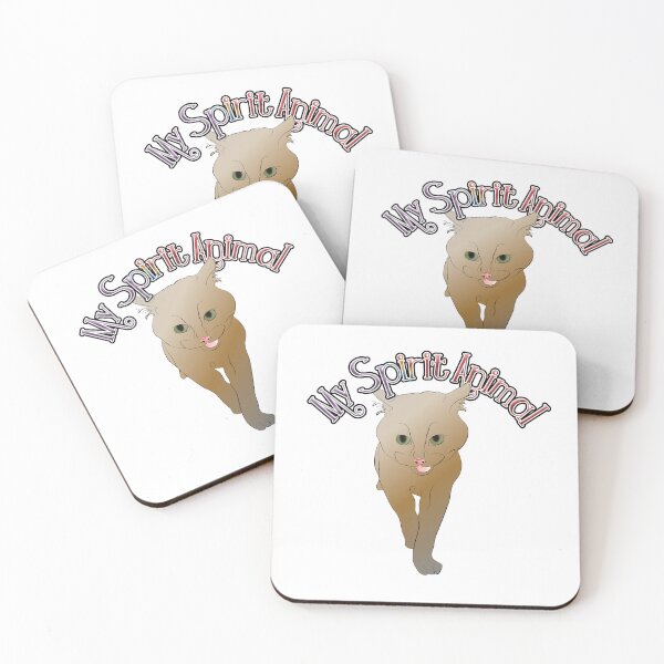 Item preview, My Spirit Animal . . . a Naughty Kitty Cat designed and sold by Littleviews.
