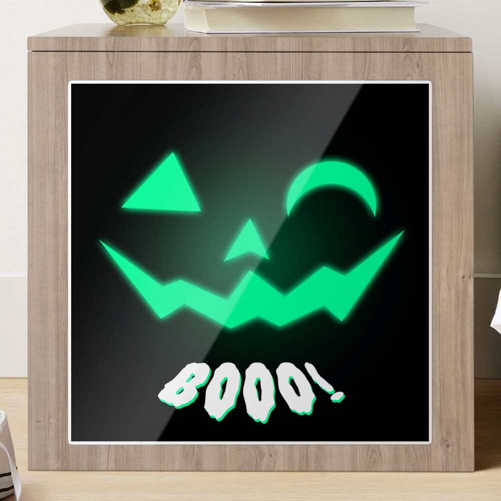 Booo, The Spectre Smile! Sticker for Sale by MadOtto-Designs