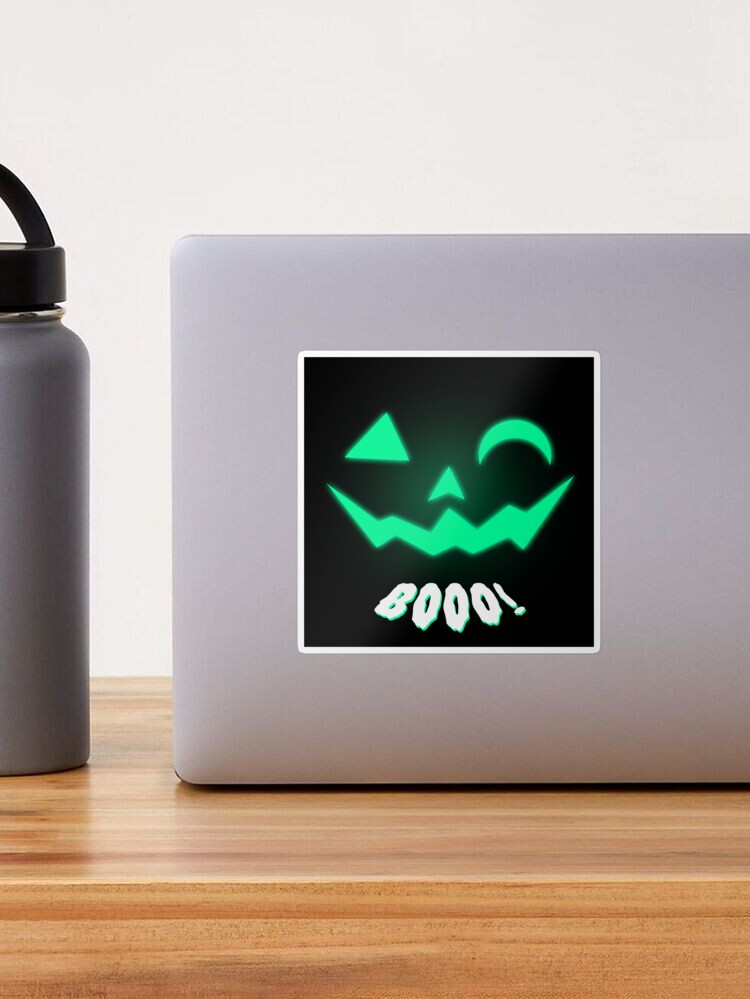 Booo, The Spectre Smile! Sticker for Sale by MadOtto-Designs