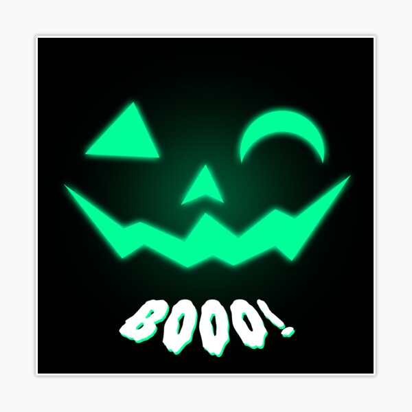 Booo, The Spectre Smile! Sticker for Sale by MadOtto-Designs