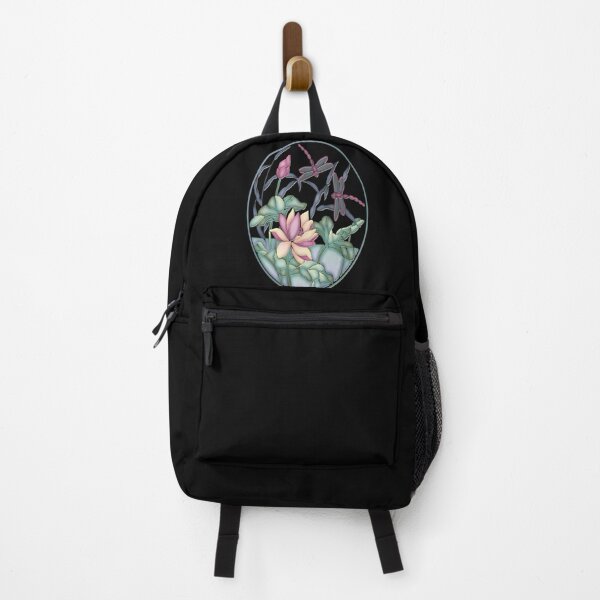 Item preview, Dragonfly Flower Motif Graphic designed and sold by Paula Helit.