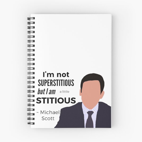 Item preview, Superstitious - Michael Scott - The Office (U.S.) designed and sold by jeannieripley.