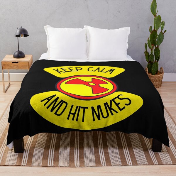 Item preview, keep calm and hit nukes designed and sold by myhoume2.