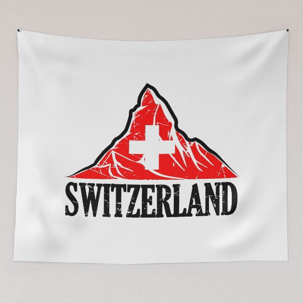 Artikelvorschau, Schweiz Matterhorn Suisse Schweiz Jahrgang entworfen und verkauft von TravelScientist.