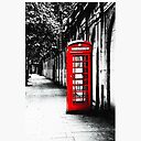 London Calling London Red Telephone Booth Classic British Phone Box Iphone Case Cover By Marksda1 Redbubble