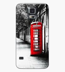 London Calling - London Red Telephone Booth - Classic British Phone Box Case/Skin for Samsung Galaxy
