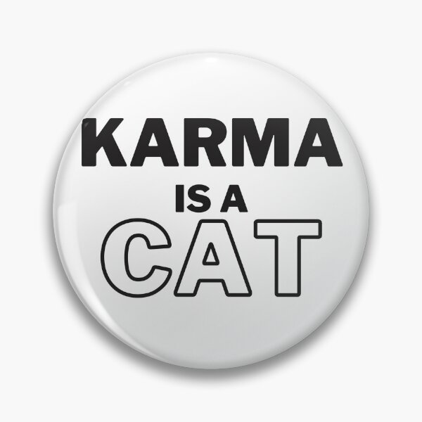 Item preview, karma is a cat - karma lyric | Midnights Taylor Swift designed and sold by OverNinthCloud.