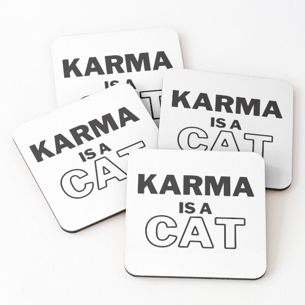 Item preview, karma is a cat - karma lyric | Midnights Taylor Swift designed and sold by OverNinthCloud.