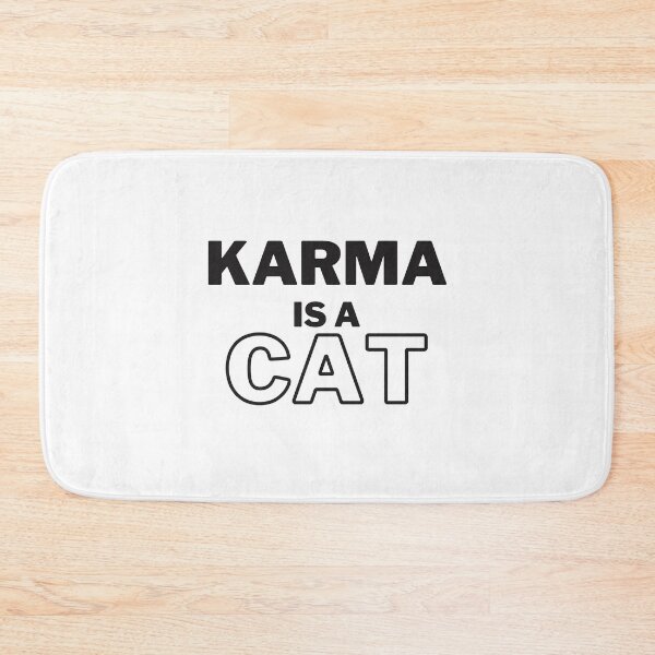 Item preview, karma is a cat - karma lyric | Midnights Taylor Swift designed and sold by OverNinthCloud.