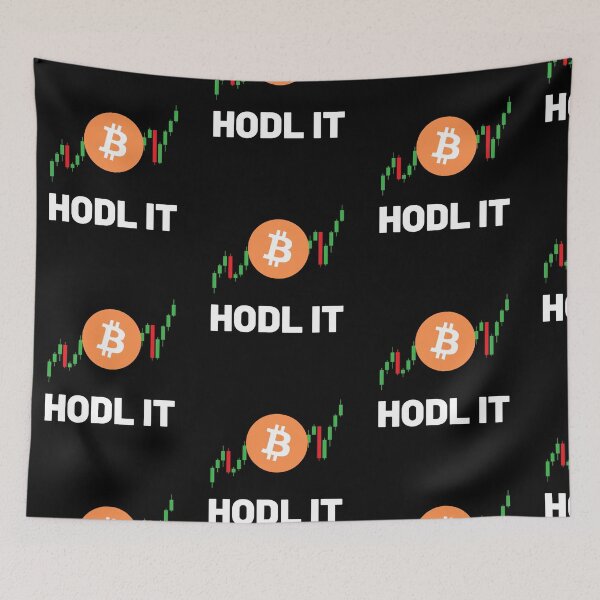 Item preview, HODL It - Funny Crypto Trader BTC Bitcoin Investor Quote designed and sold by Trankix.