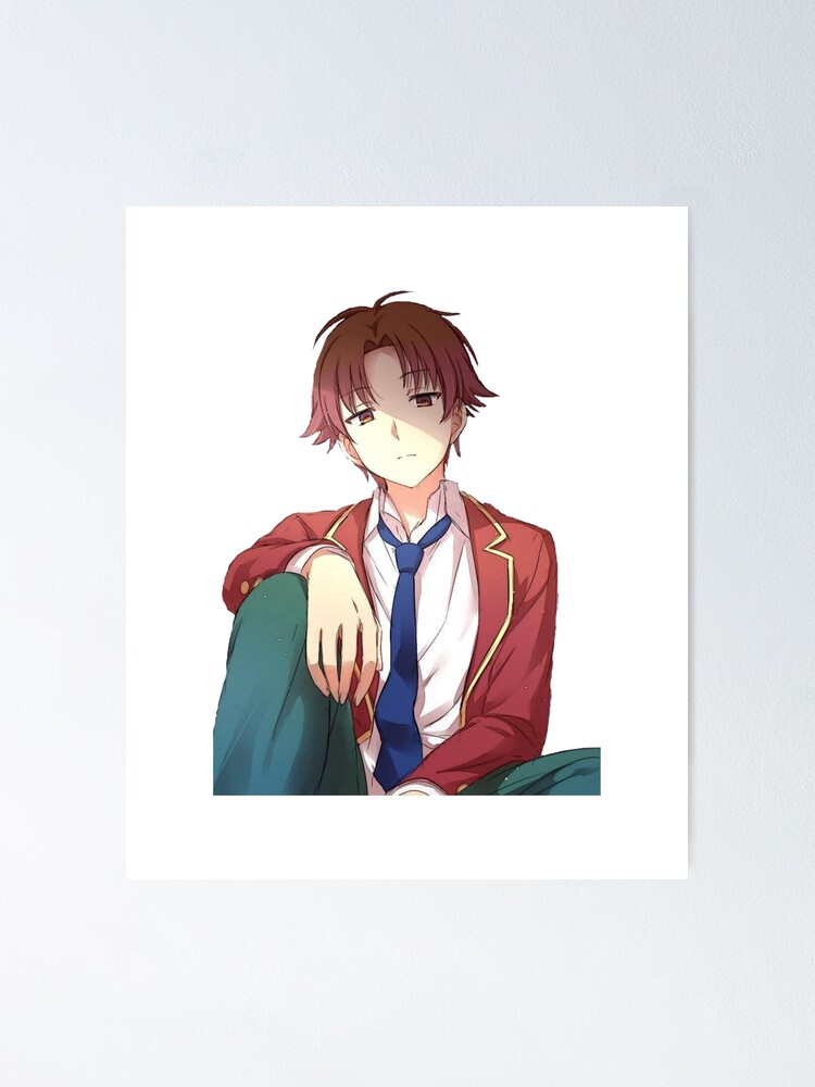 "kiyotaka ayanokouji cute fuuny design kiyotaka ayanokouji" Poster for ...