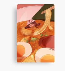Ramen Onsen Canvas Print