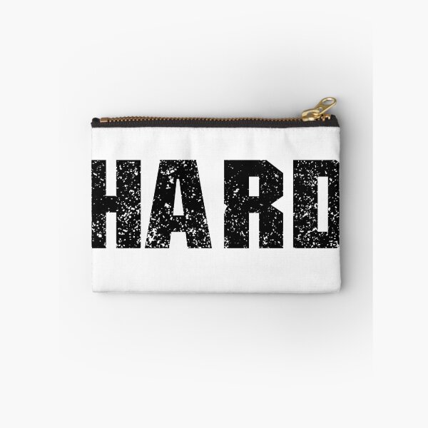 Item preview, Hard word in black distressed design designed and sold by WhateverStudio.
