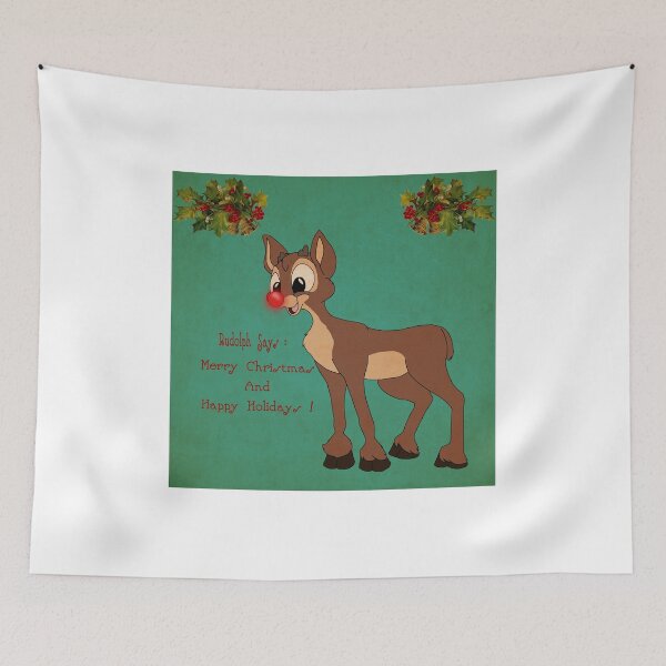 Item preview, Rudolph's Seasons Greetings designed and sold by HyzenthlayRose.