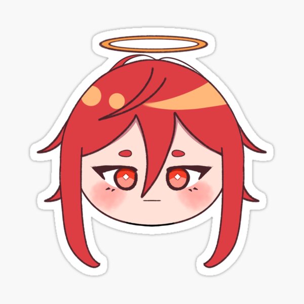 Chainsaw Man Chibi Icon Sticker Angel Devil Sticker For Sale By St,small,507x507 Pad,600x600,f8f8f8
