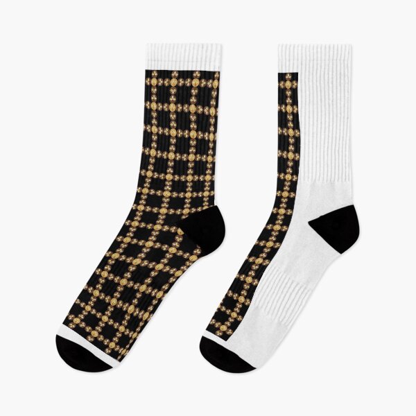 Item preview, Black and Gold Geometric Pattern  designed and sold by Mira  Markusfeld.