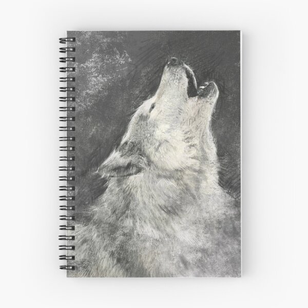 Item preview, Howling Wolf Art Design Draw Street Art Graphic Retro Vintage designed and sold by BK-Fishing.