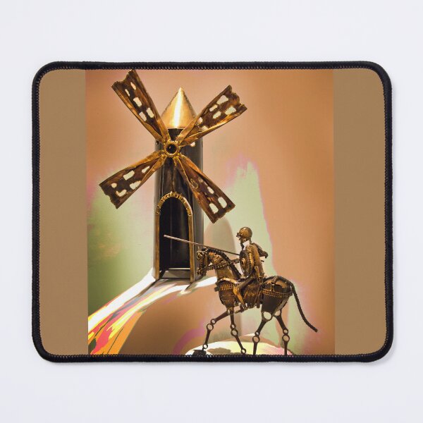 Item preview, Don Quixote Tilting At Windmills designed and sold by alabca.