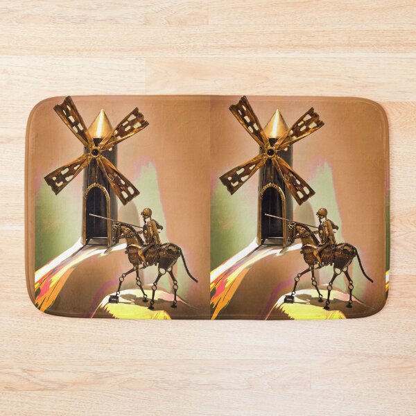 Item preview, Don Quixote Tilting At Windmills designed and sold by alabca.