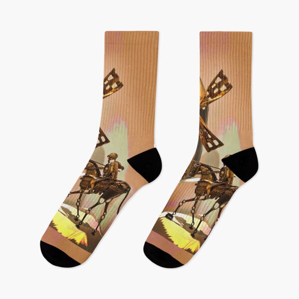 Item preview, Don Quixote Tilting At Windmills designed and sold by alabca.