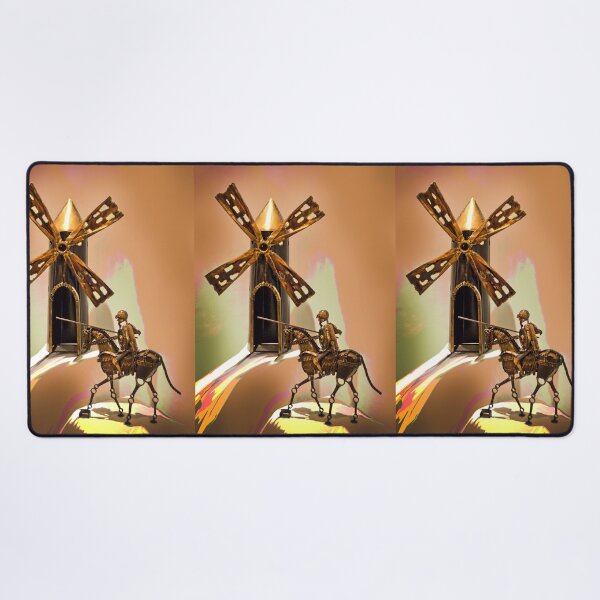 Item preview, Don Quixote Tilting At Windmills designed and sold by alabca.