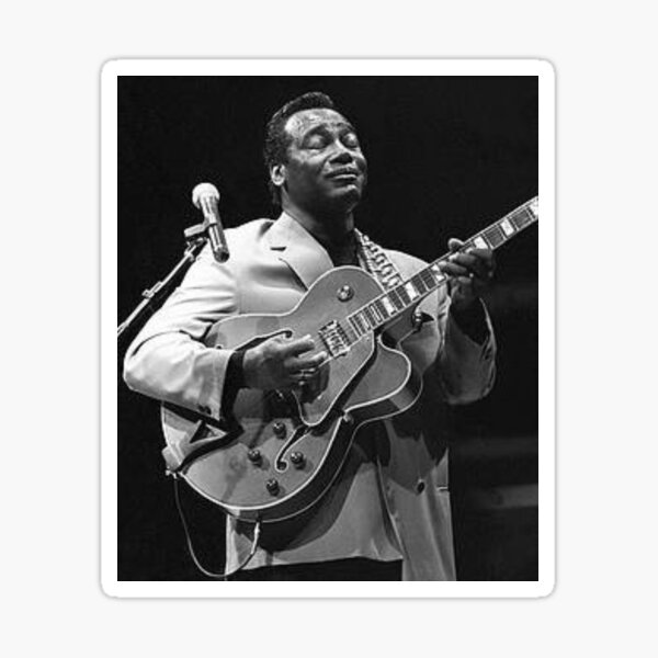 “George Benson” Sticker for Sale by IkrIkramart | Redbubble