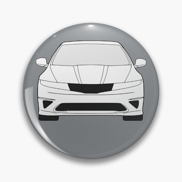 Item preview, Honda Civic 8th generation FK FN white color designed and sold by EdimDesign.