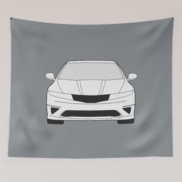 Item preview, Honda Civic 8th generation FK FN white color designed and sold by EdimDesign.