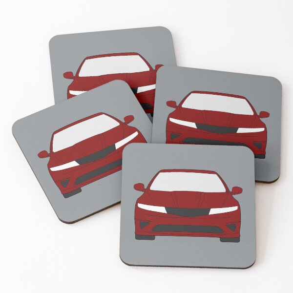 Item preview, Honda Civic 8th generation FK FN bordeaux color designed and sold by EdimDesign.
