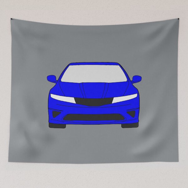 Item preview, Honda Civic 8th generation FK FN bright blue color designed and sold by EdimDesign.